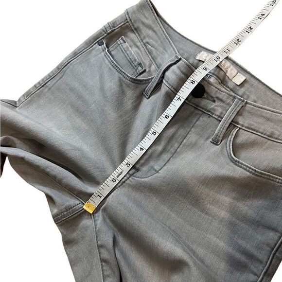Athleta skinny cropped sculptek Jeans Grey Denim Sculpting technology Size 2 - Picture 15 of 16